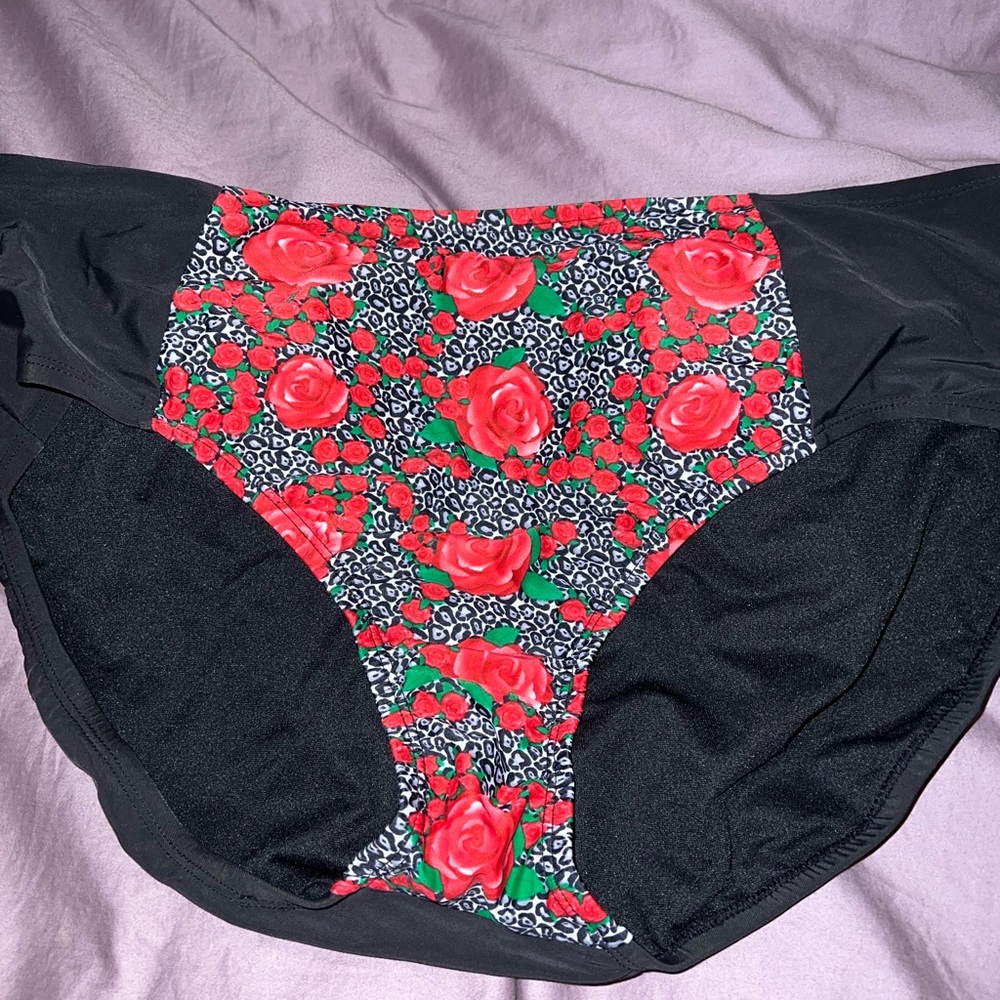 Black bikini bottoms